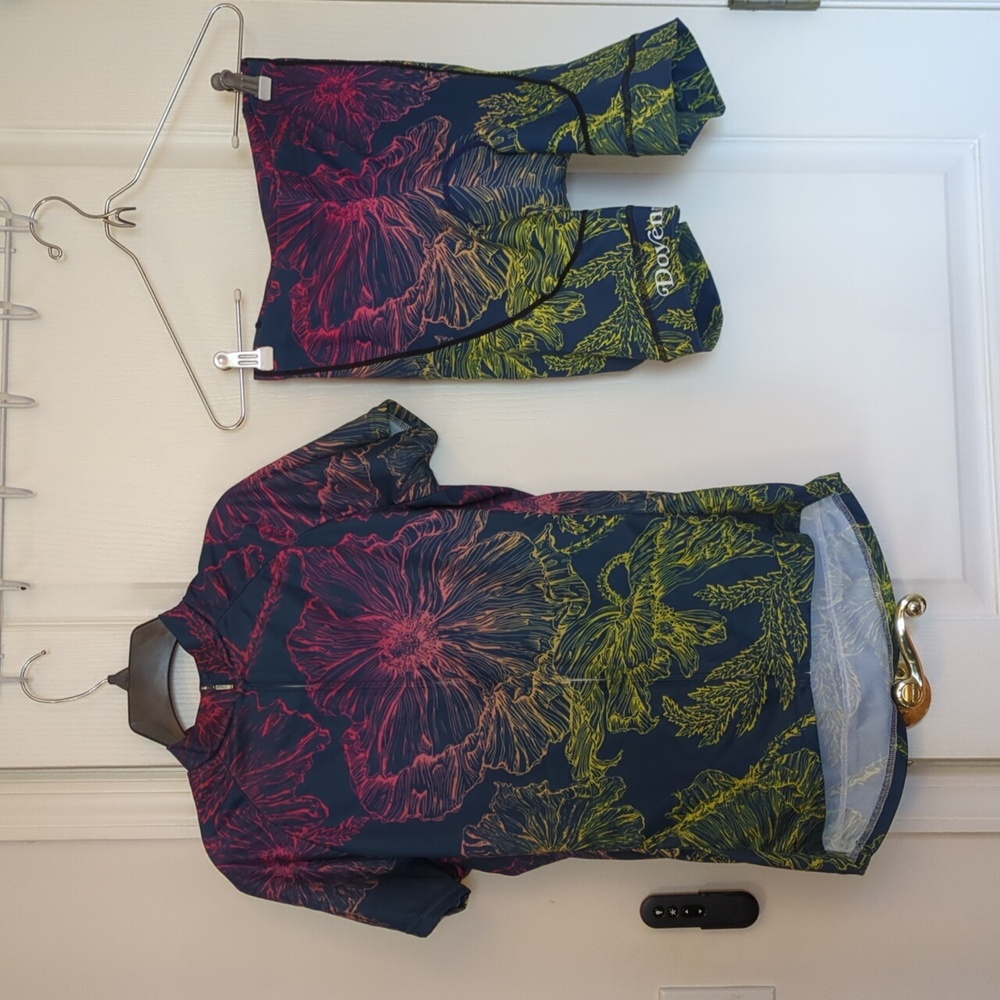 Women's Floral Cycling Set - Multicolor
